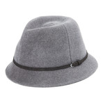 Duke Fedora // Steel Grey (Medium)