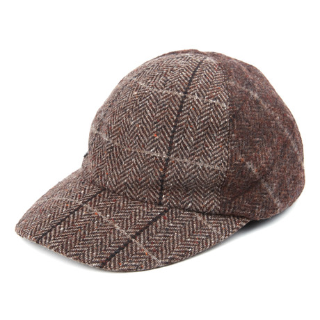 Italian Wool Edouard Baseball Cap // Chestnut