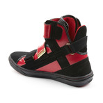 Aristocrat II High-Top Sneaker // Red + Black (US: 10.5)