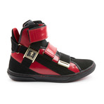 Aristocrat II High-Top Sneaker // Red + Black (US: 8.5)