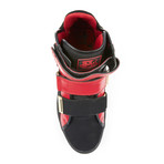 Aristocrat II High-Top Sneaker // Red + Black (US: 8)