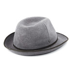 Wallace Fedora // Steel (Medium)