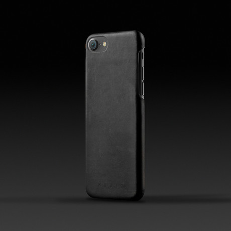 Leather iPhone Case // Black (iPhone 7/8)
