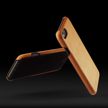 Leather iPhone Case // Tan (iPhone 7/8)
