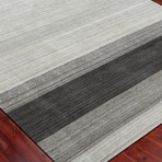 Blend Light Area Rug // Light Gray (2'L x 3'W)