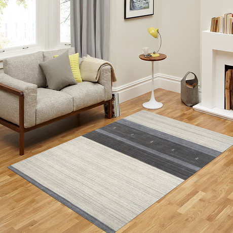 Blend Area Rug // Ivory (2'L x 3'W)