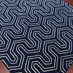 City Area Rug // Blue (5'L x 8'W)