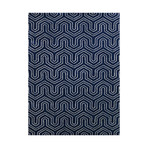 City Area Rug // Blue (5'L x 8'W)