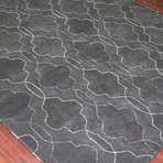 City Area Rug // Asphalt (2'L x 3'W)