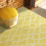 City Area Rug // Yellow (2'L x 3'W)