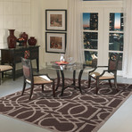 Glow Area Rug // Charcoal (2'L x 3'W)