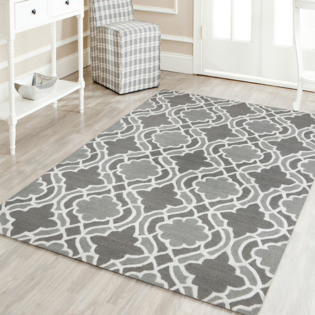 Glow Area Rug // Light Gray (2'L x 3'W)