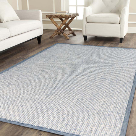 Idina Area Rug // Aqua (2'L x 3'W)