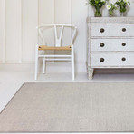 Idina Area Rug // Dove Gray (2'L x 3'W)