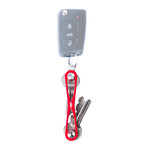 MOKEY Key Organizer // Red (2-4 Keys)
