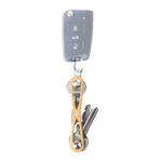 MOKEY Key Organizer // Yellow (2-4 Keys)