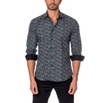 Kaleidoscope Button-Up Shirt // Multi (S)