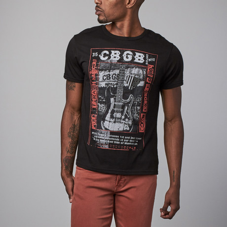 CBGB Home Of Underground Rock T-Shirt // Onyx (XS)