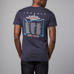 Journey Raised On Radio Tour T-Shirt // Navy (XS)