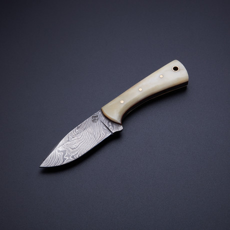 Fixed Blade Knife // 6" (Bone Handle)