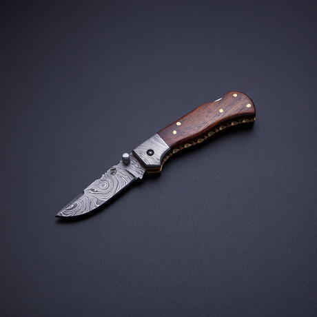 5125 Indian Rosewood // Single Blade Pocket Knife