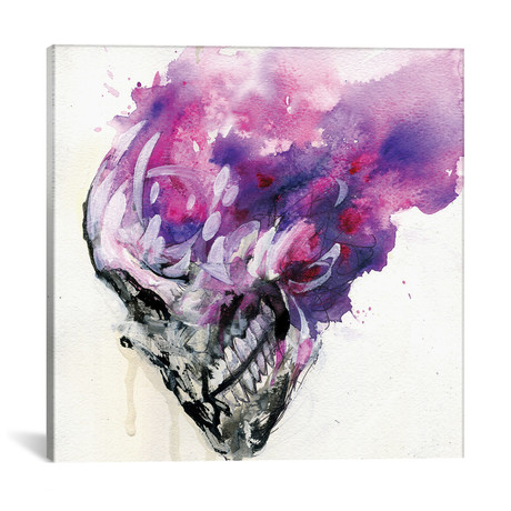 Purple Skull (18"W x 18"H x 0.75"D)