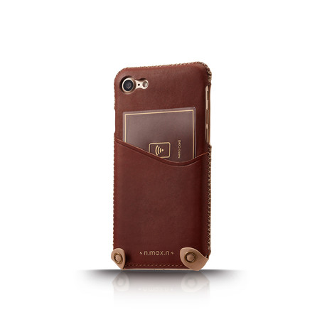New Minimalist Series iPhone Case // Brown (iPhone 7)