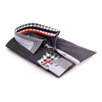 Amedeo // Reversible Button-Down Cuff Shirt // Black Checkered (3XL)