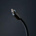 Gemini Cable II // Lightning + Micro USB Charge/Sync Cable // Dark Matter