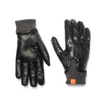 Logan Glove // Noir Crocodile (Large)