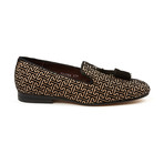 Slip-on Fashion Dress Shoe // Black + Beige (US: 7)