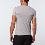 V-Neck T-Shirt // Grey (M)