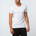 V-Neck T-Shirt // White (XL)