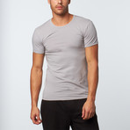 Versace // Crew Neck T-Shirt // Grey (XL)