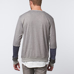 Kinetix // Cosmos Crewneck Sweater // Grey (S)