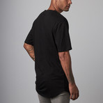 Reason Brand Geogrid Tee // Black (XS)