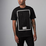 Reason // Hamilton Destroyed Tee // Black (XS)