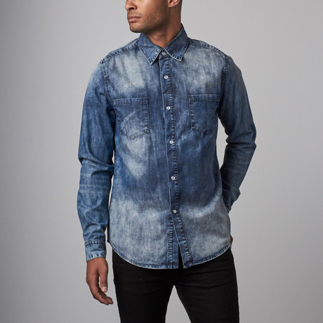 Irving Denim Shirt // Blue (XS)