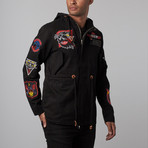 Hawker Fish Tail Parka // Black (S)