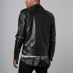 Detention Biker Jacket // Black (S)