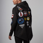 Hawker Fish Tail Parka // Black (S)