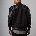 Reason // Saint Nueva Bomber Jacket // Black (XL)