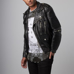 Detention Biker Jacket // Black (S)