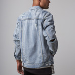 Reason // Del Ray Denim Jacket // Blue (2XL)
