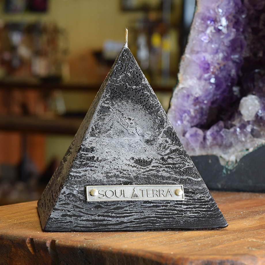 SoulTerra Scented Crystal Pyramid Candles Touch of Modern