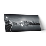 Boston // Black + White (16"L x 30"H x 0.75"D)