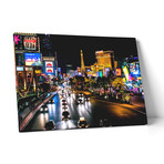 Las Vegas // Night (20"L x 30"H x 0.75"D)