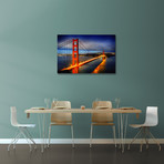 San Francisco // Golden Gate Bridge (20"L x 30"H x 0.75"D)