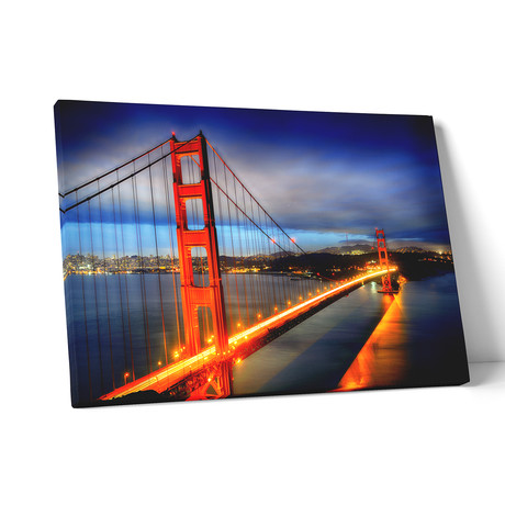 San Francisco // Golden Gate Bridge (20"L x 30"H x 0.75"D)