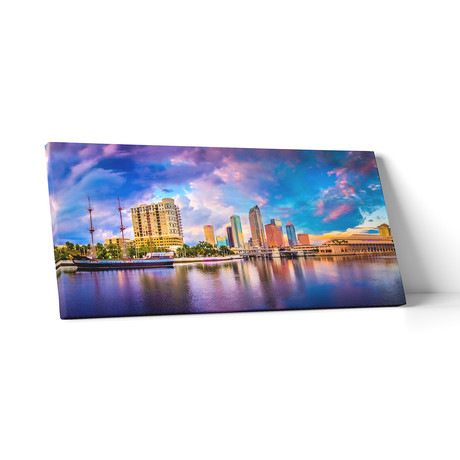 Tampa Bay // Panoramic (16"L x 30"H x 0.75"D)